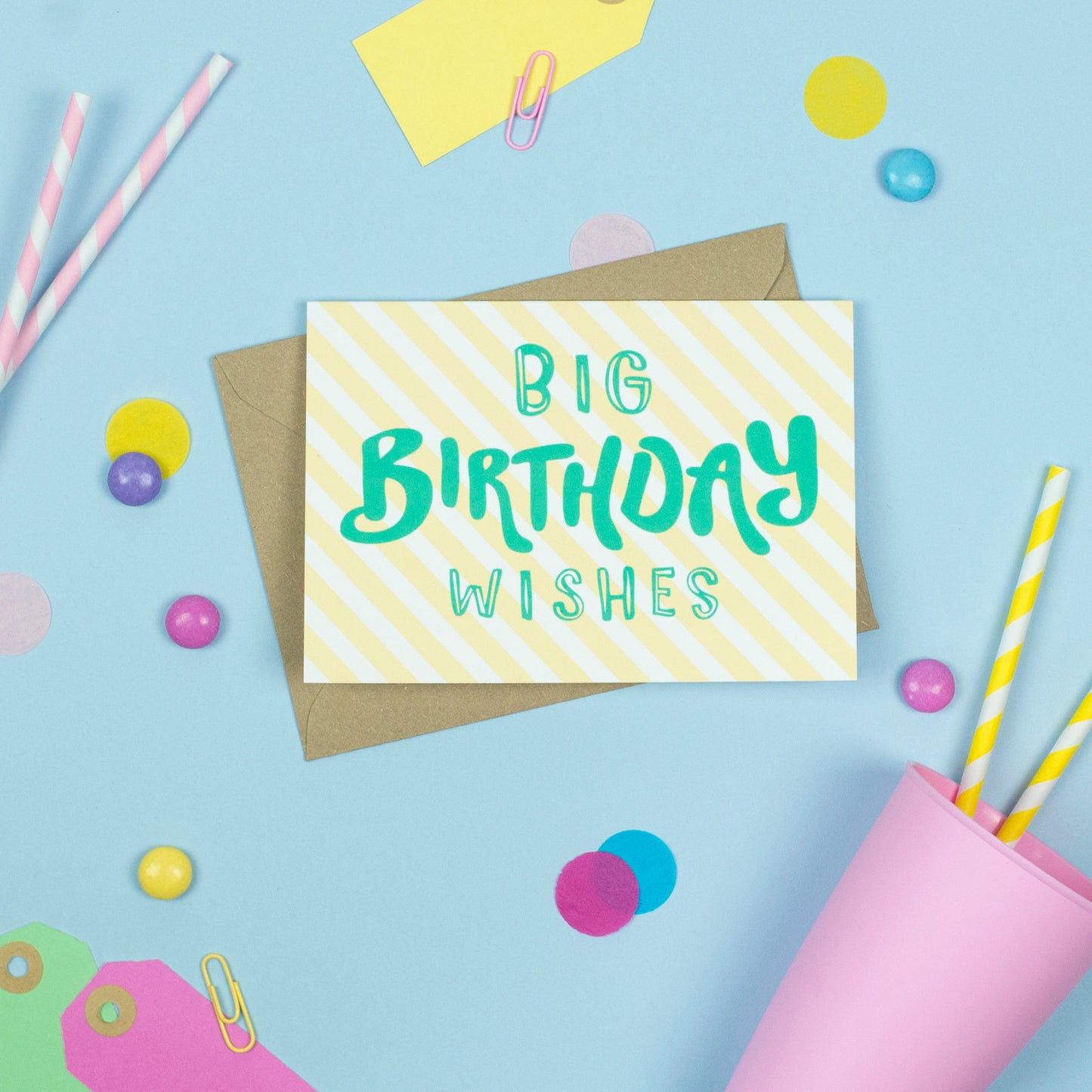 Big Birthday Wishes Card