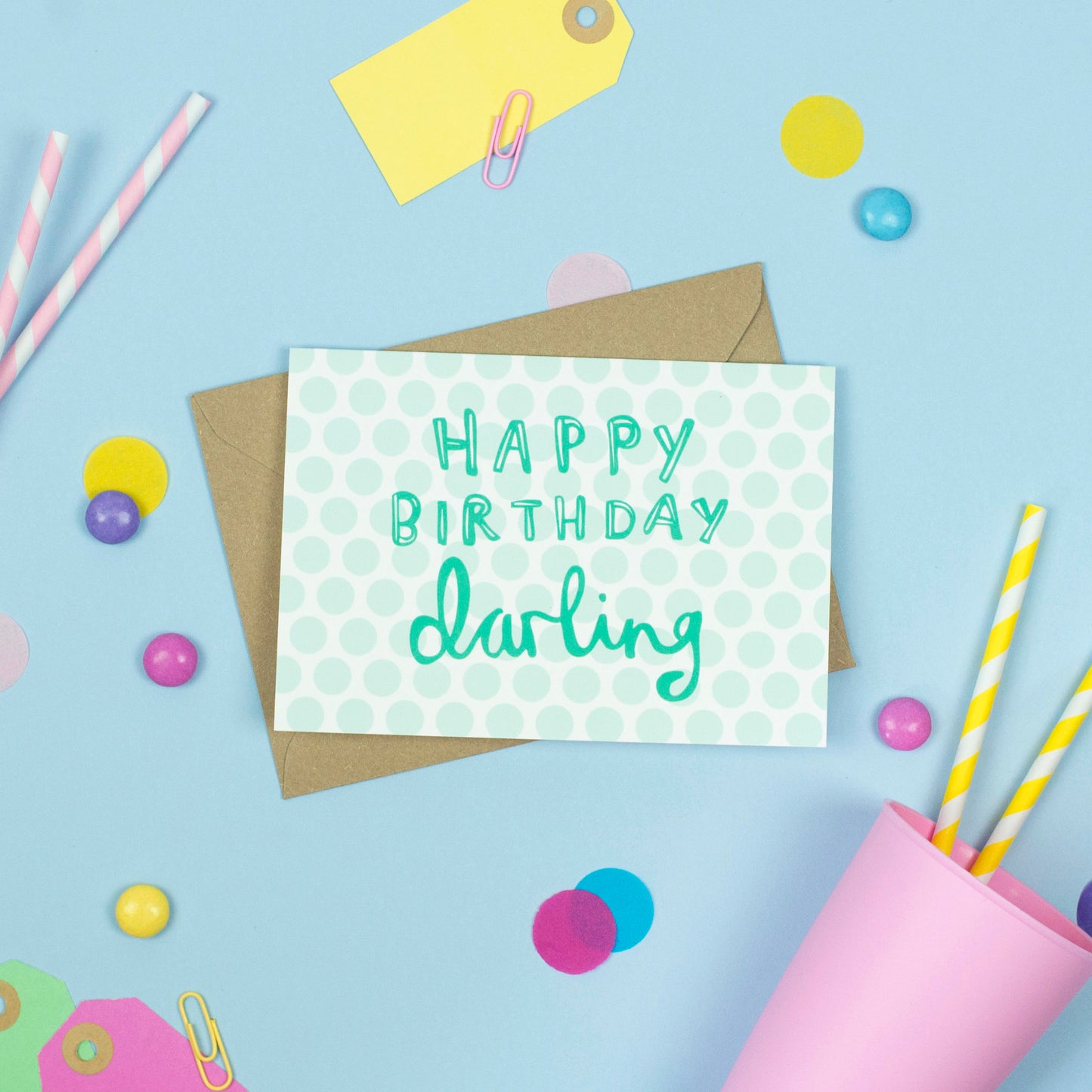 Happy Birthday Darling Card