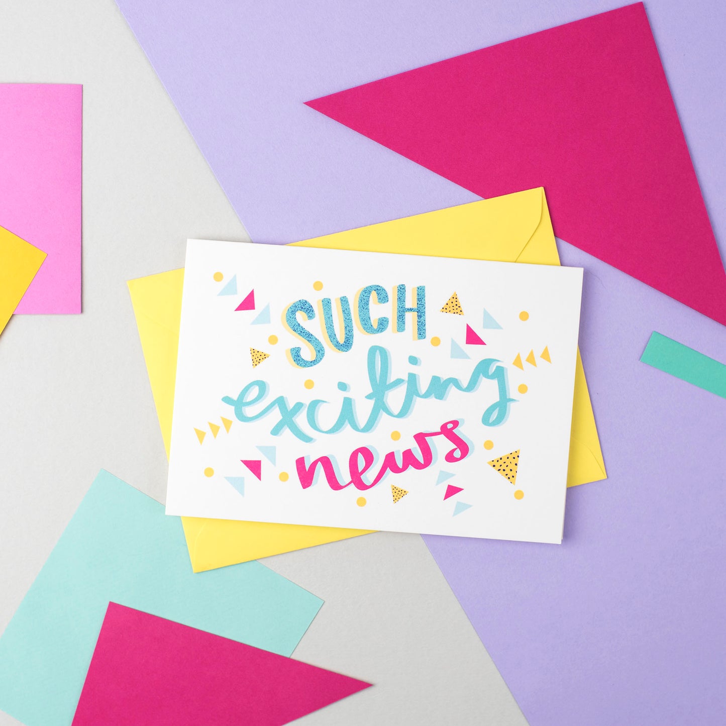 Such Exciting News! Card