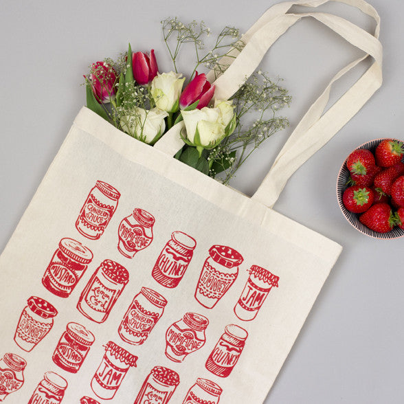 Jam Jars Tote Bag