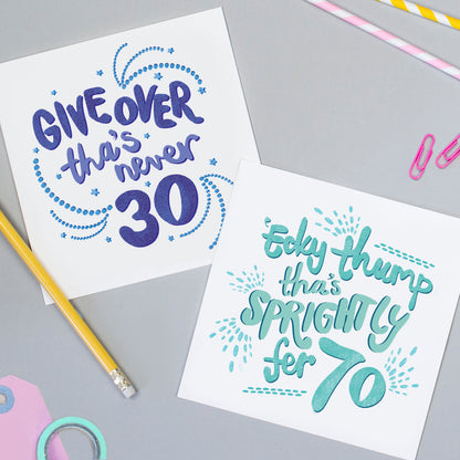 30th Birthday Yorkshire Card