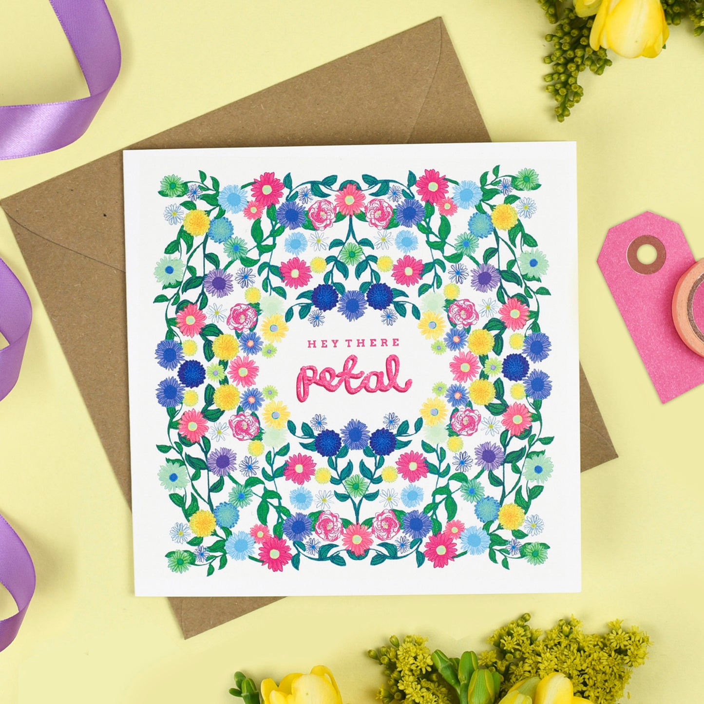Hey There Petal Card