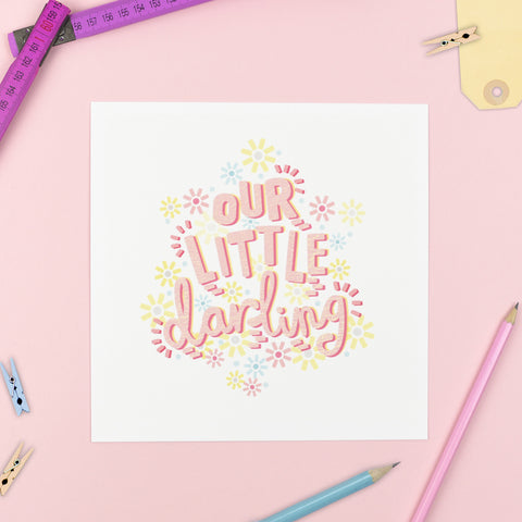 Wholesale - Our Little Darling Baby Print
