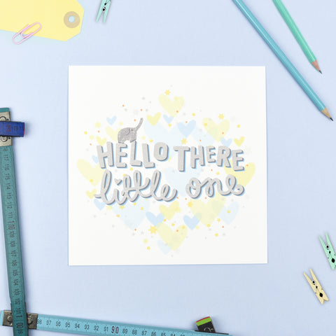 Wholesale - Hello There Little One Baby Print