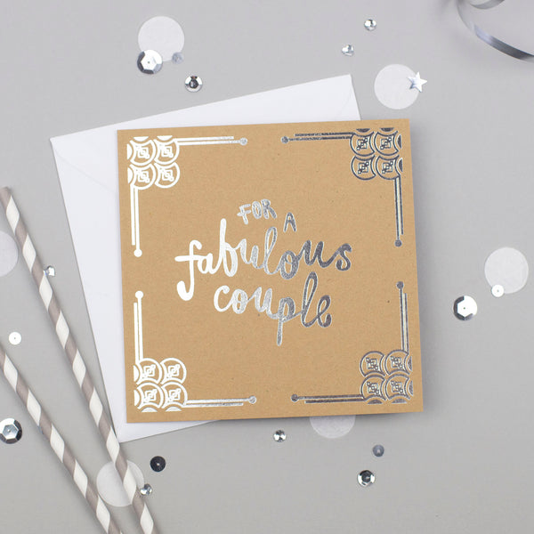 For a Fabulous Couple Card
