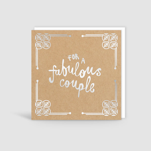 For a Fabulous Couple Card