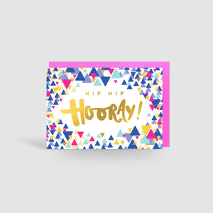 Hip Hip Hooray! Confetti Card