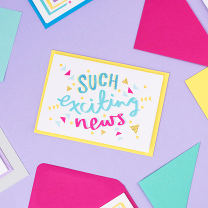 Such Exciting News! Card