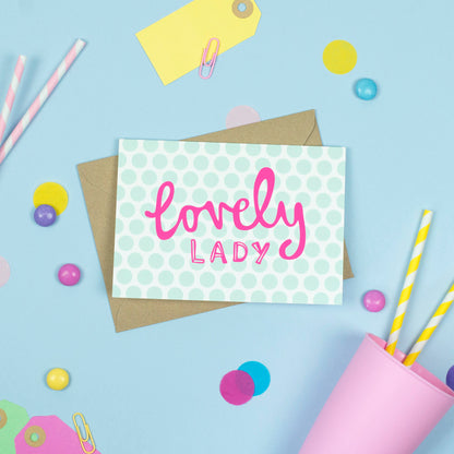 Lovely Lady Card