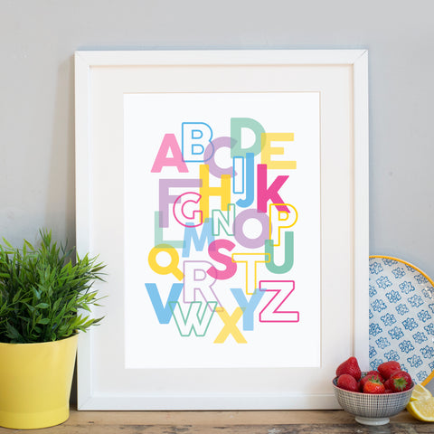 Wholesale - Alphabet Letters Print