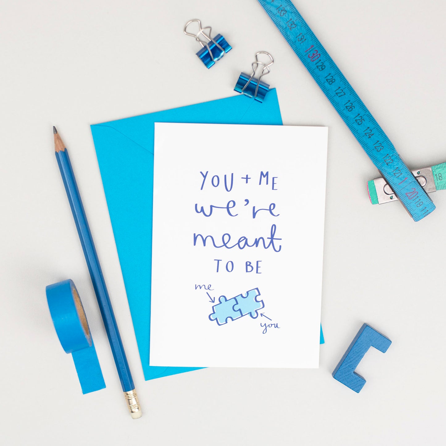 'You & Me, We're Meant to Be' Card