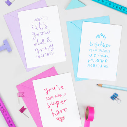 'Some Kind of Superhero' Card