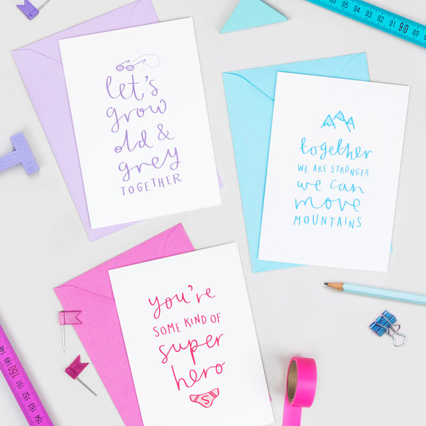 'Together We Are Stronger' Card