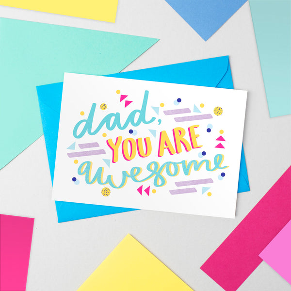 Dad you are awesome! Card