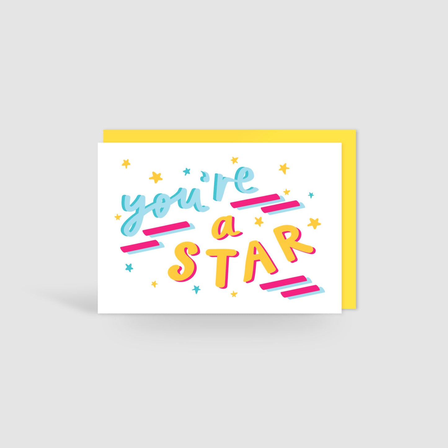 You're a Star! Speak Easy Card