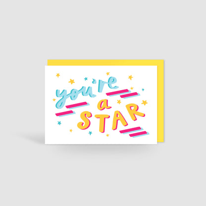 You're a Star! Speak Easy Card