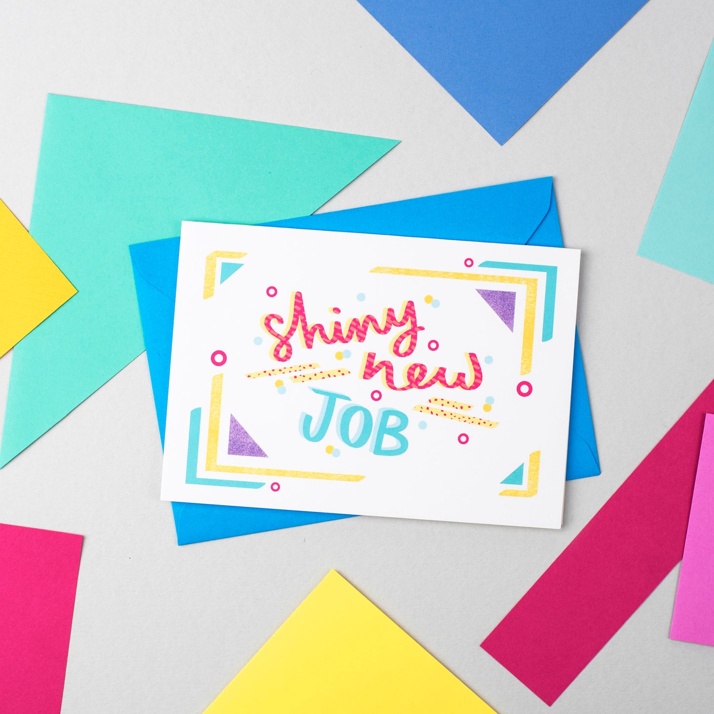 Shiny New Job! Card