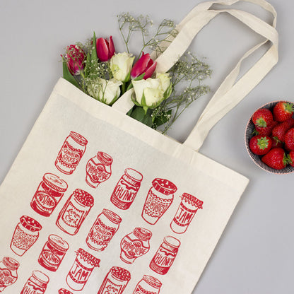 Jam Jars Tote Bag