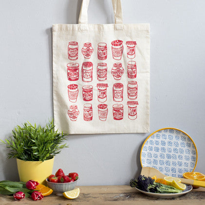 Jam Jars Tote Bag