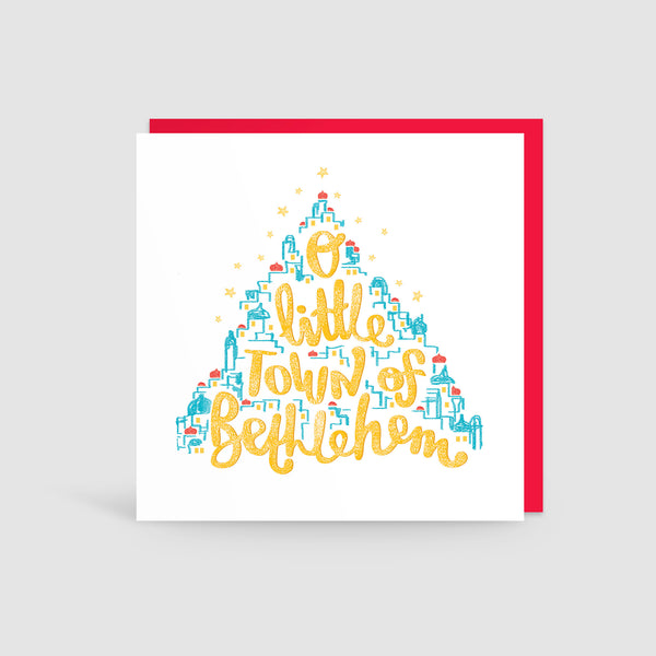 O Little Town of Bethlehem, Christmas Card
