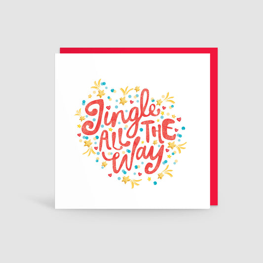 Jingle All The Way! Christmas Card