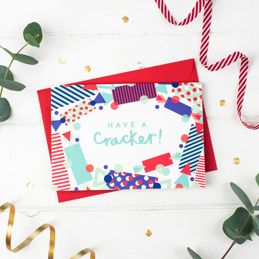 Have a Cracker! Festive Cheer Christmas Card