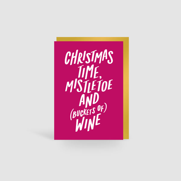 All I Want For Christmas Is You (& Mince Pies) Christmas Card
