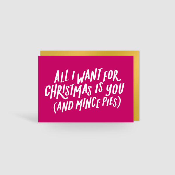 Well Tickle My Tinsel! It's Christmas! Card